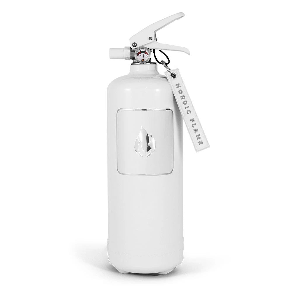 White Fire Extinguisher 2 kg - Classic