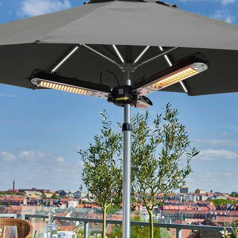 Napernyőre szerelhető elektromos teraszfűtő