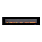 Azurite Electric Fireplace - Black - 213 cm