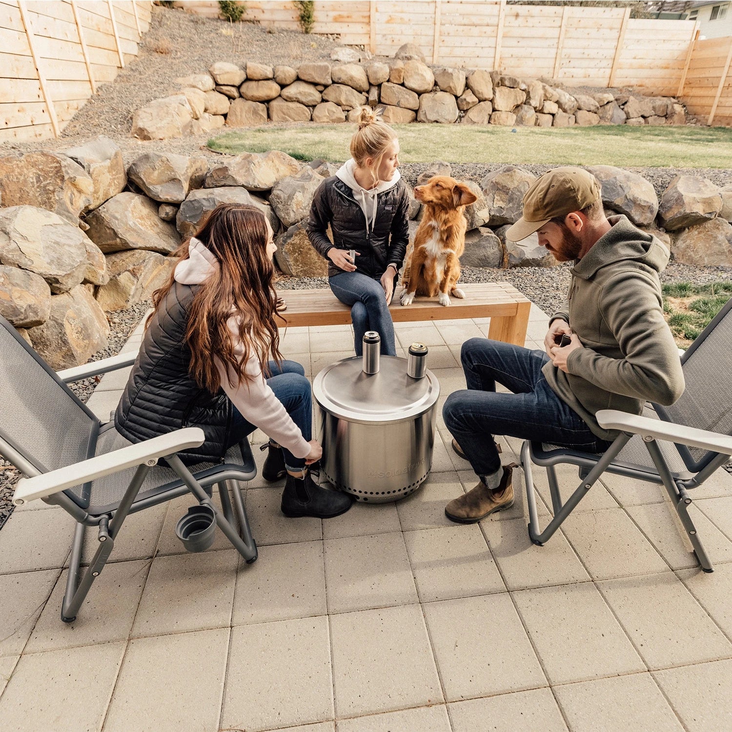 Bonfire Lid - Stainless Steel
