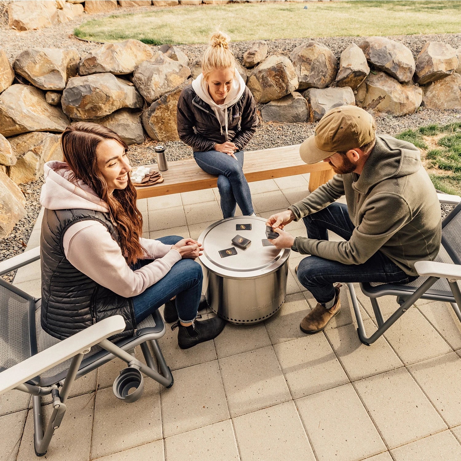 Bonfire Lid - Stainless Steel