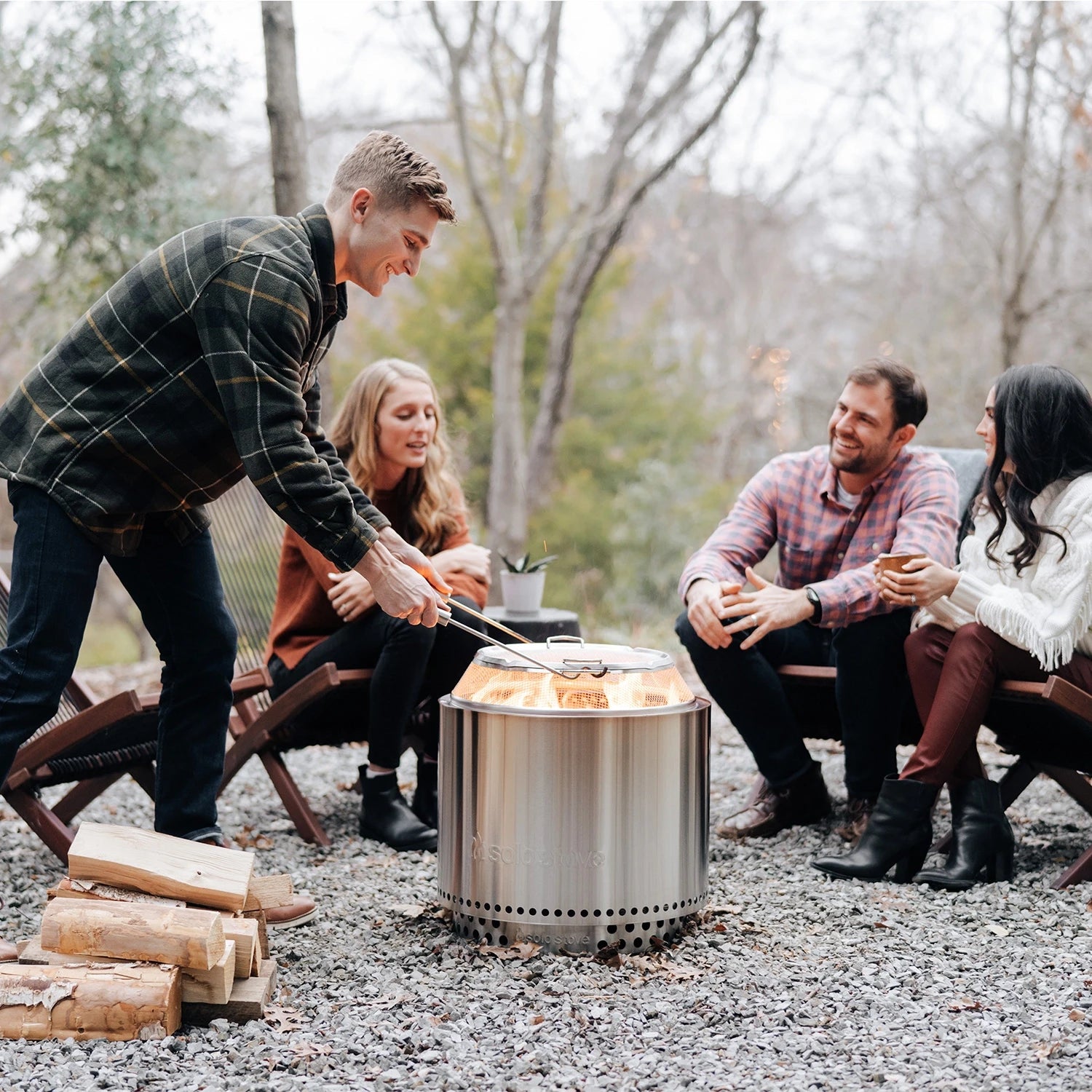 Bonfire Shield - Stainless Steel
