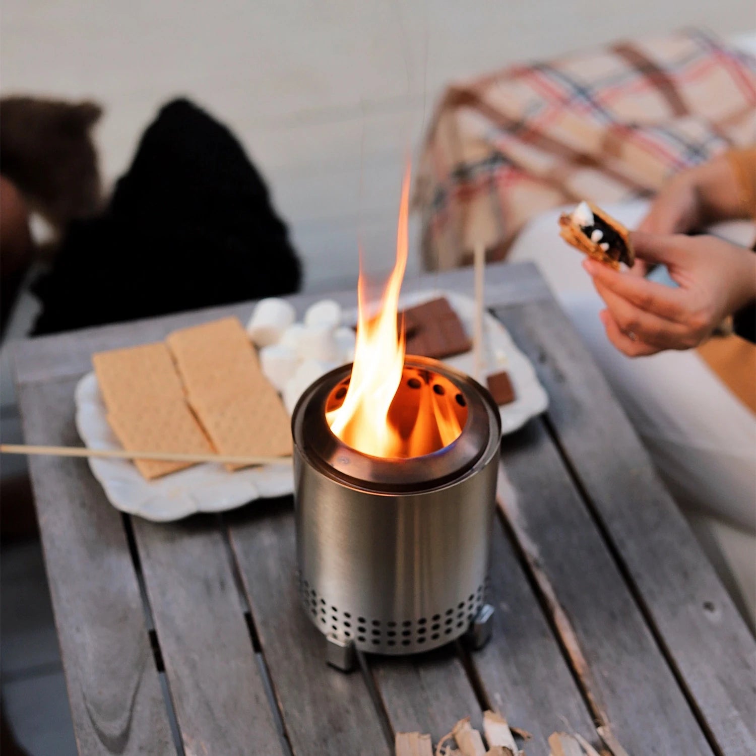 Mesa - Stainless Steel - Tabletop Fire Pit