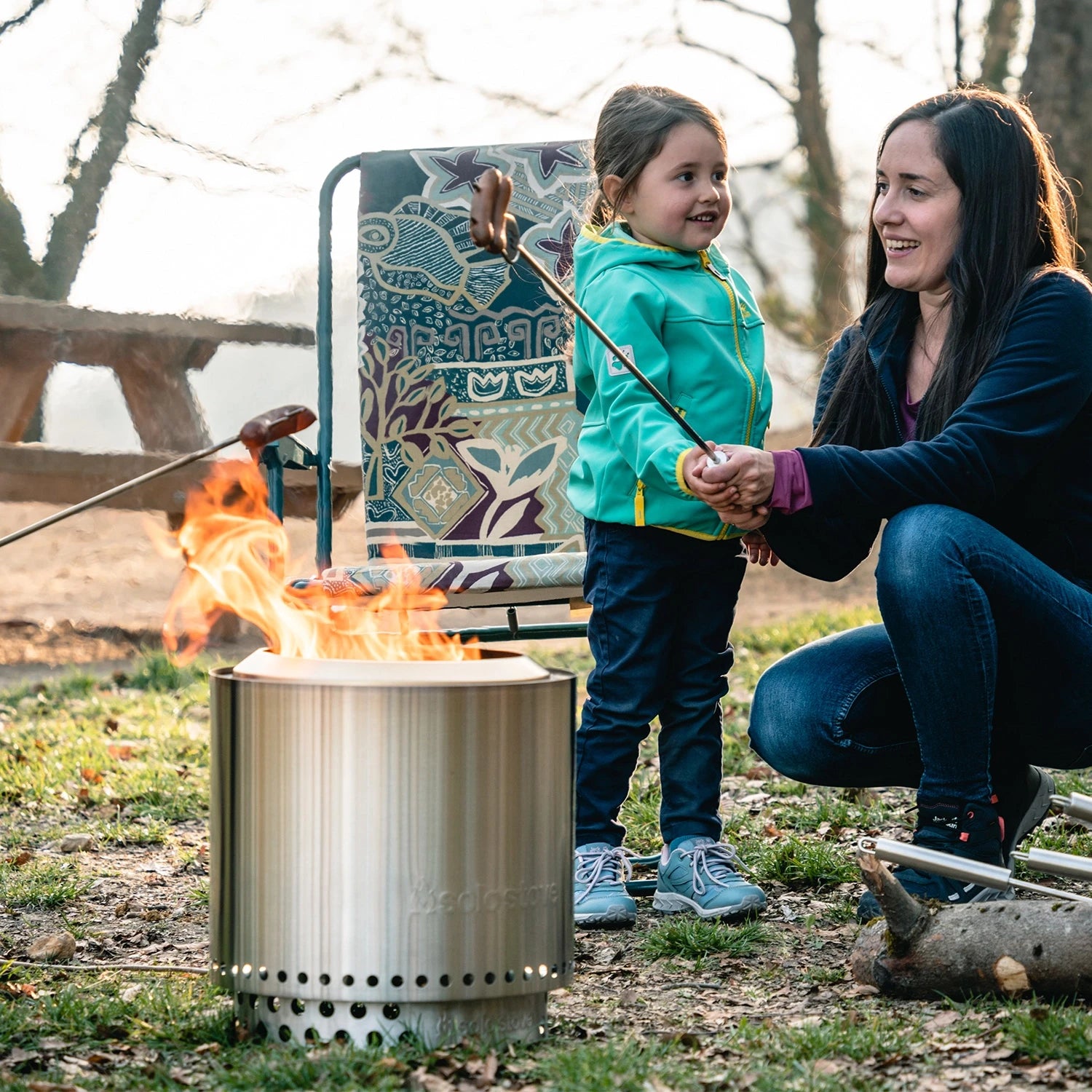 Ranger + Stand 2.0 Smokeless Fire Pit