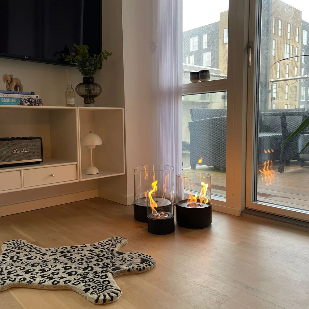Southwark fekete - kerek asztali bioetanol kandalló