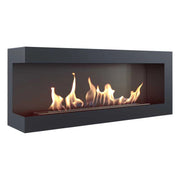 Sarok bio kandalló 120 cm (balos)