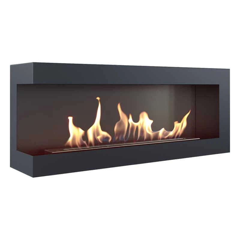 Sarok bio kandalló 120 cm (balos)