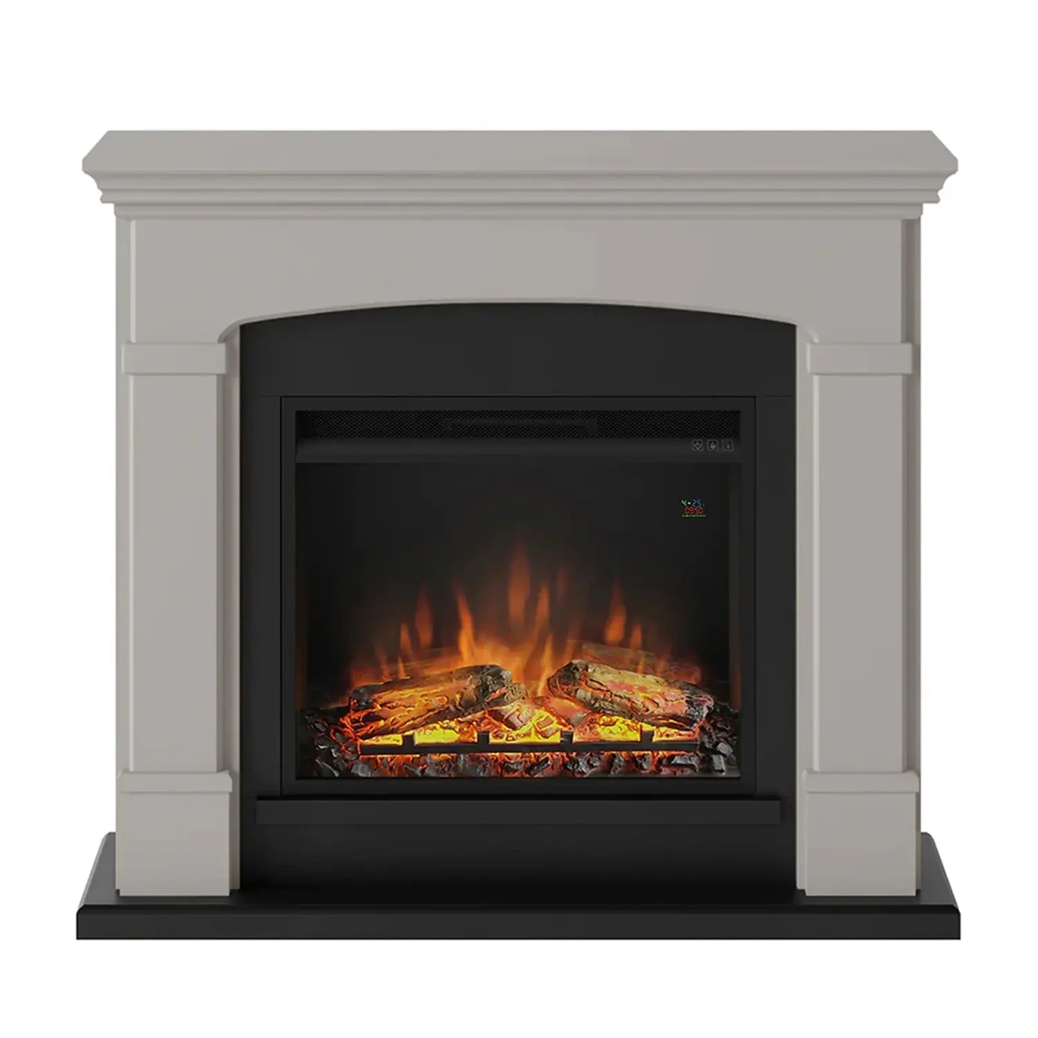 Helmi Electric Fireplace - Beige
