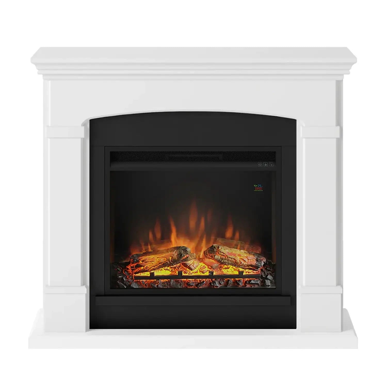 Helmi Electric Fireplace - White