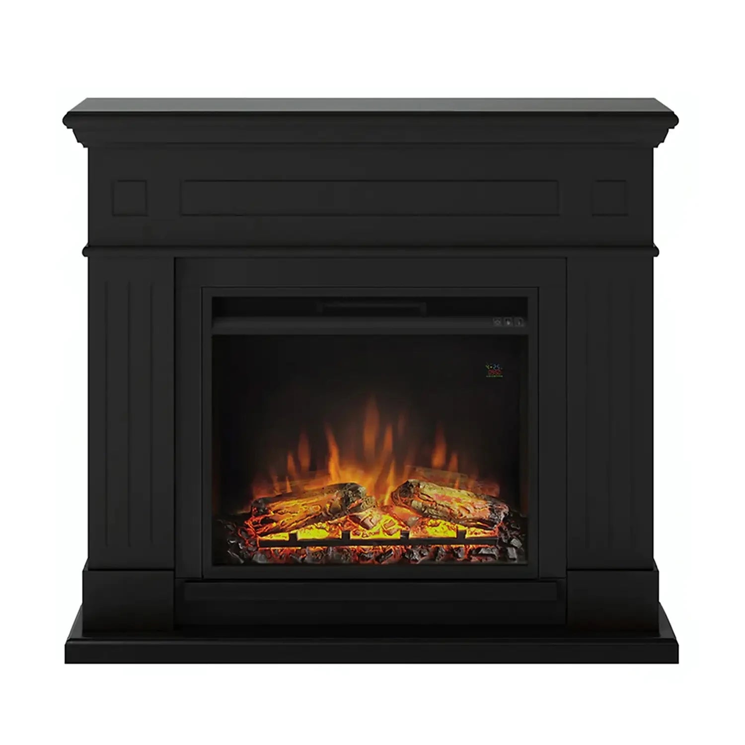 Larsen Electric Fireplace - Black