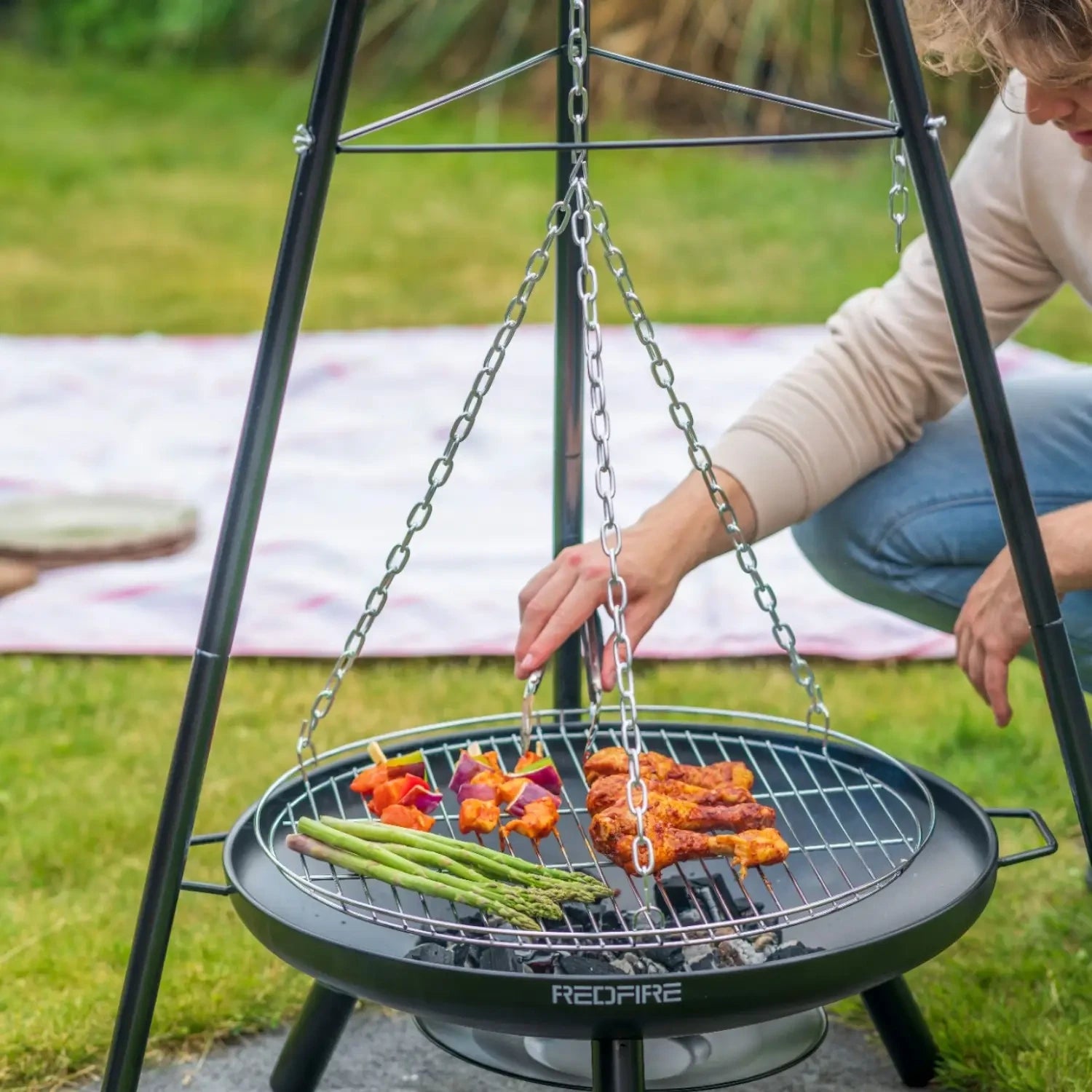 Tripod with Fire Bowl -  Ø59