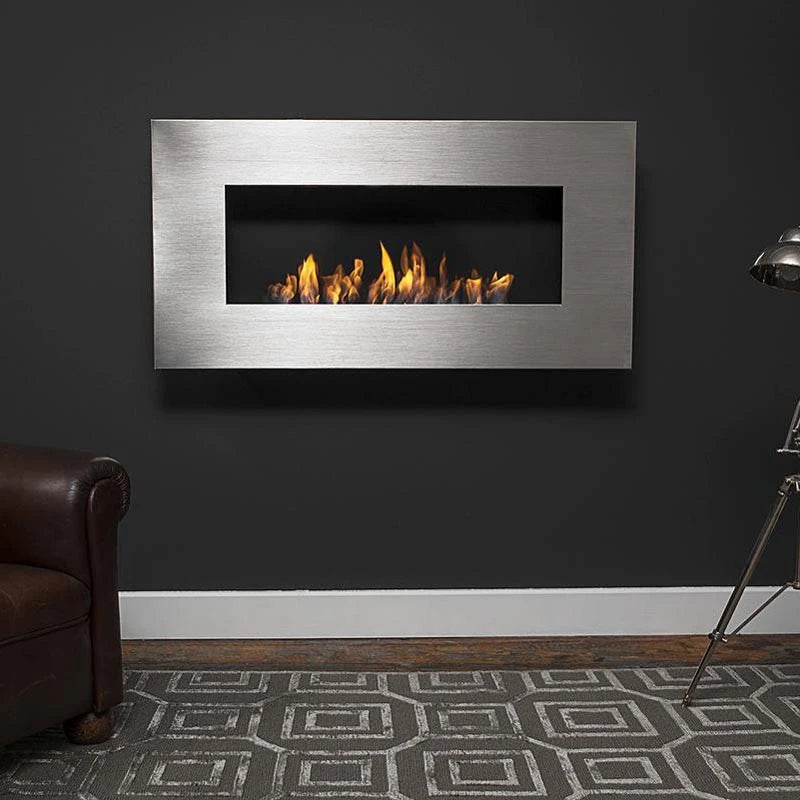 Icon Fires Nero 1150 fali kandalló - Csiszolt acél
