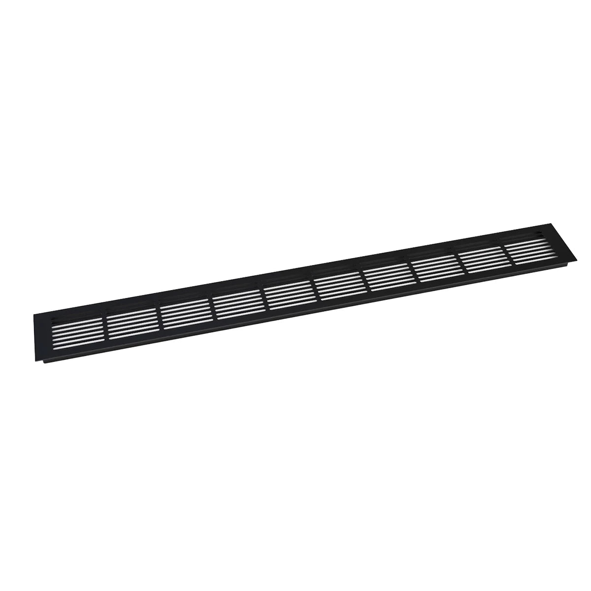Fekete szellőzőrács – 100x11 cm – 420 cm²