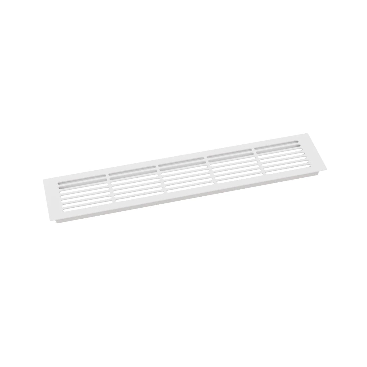 Szellőzőrács fehér – 50x10 cm – 214 cm²