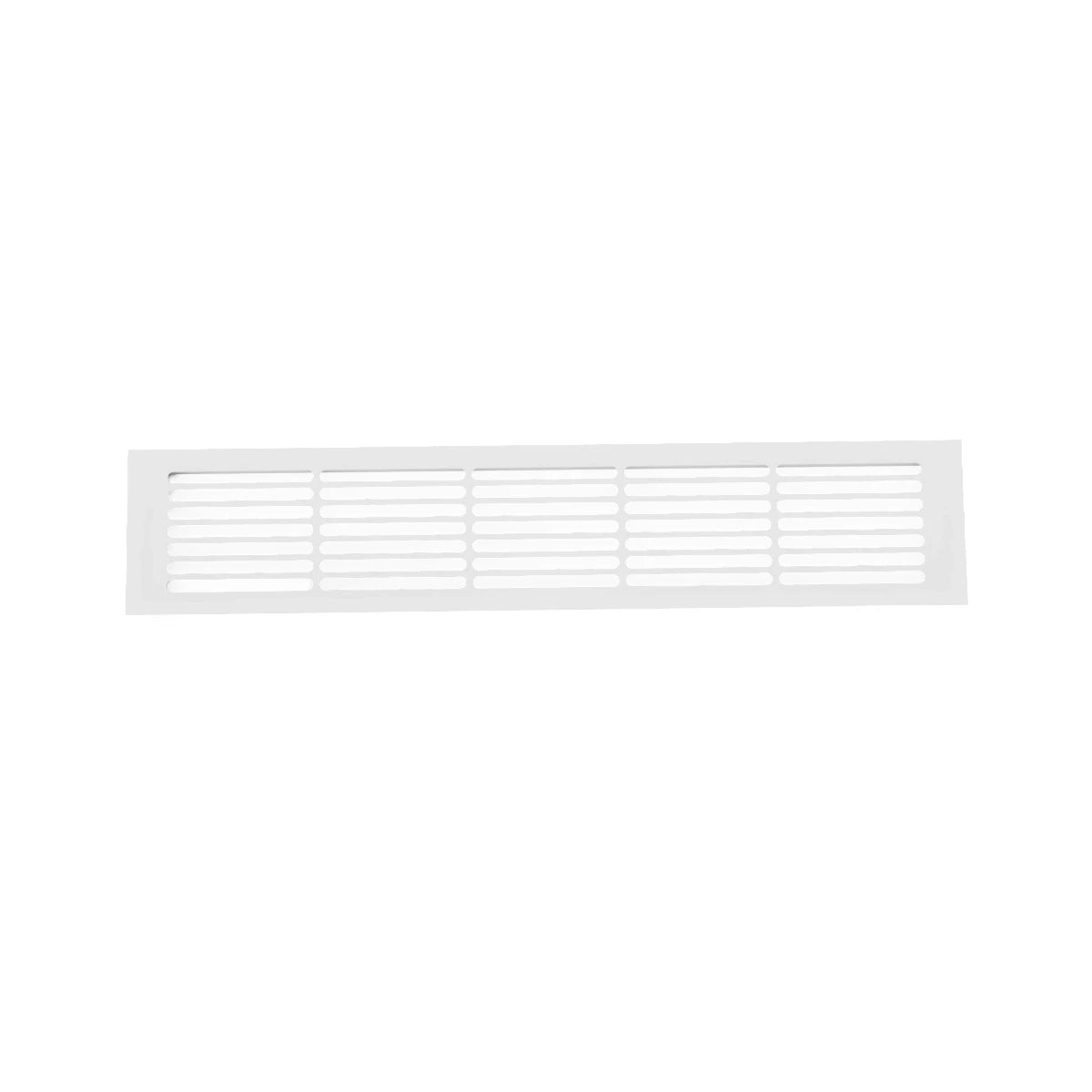 Szellőzőrács fehér – 50x10 cm – 214 cm²