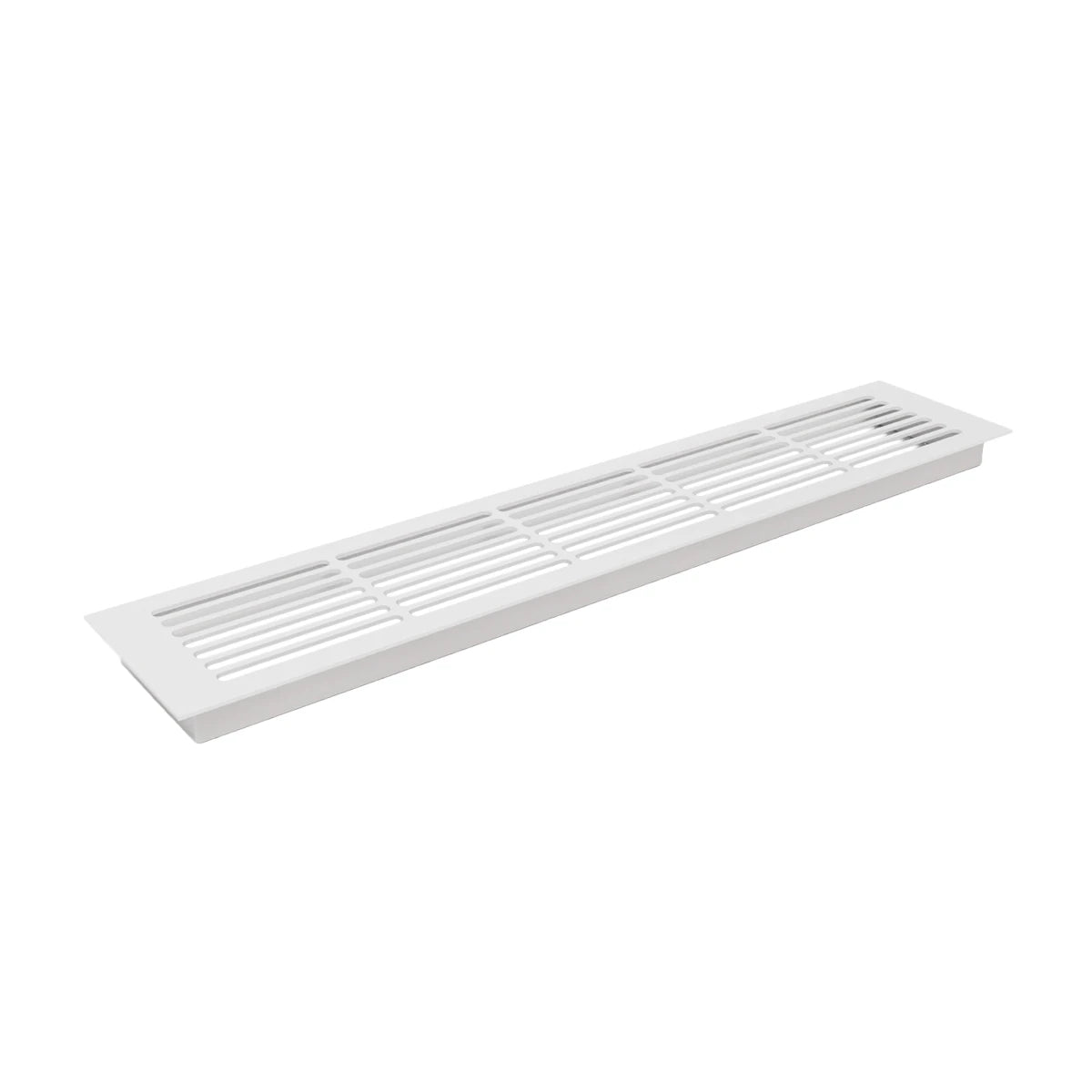 Szellőzőrács fehér – 50x10 cm – 214 cm²