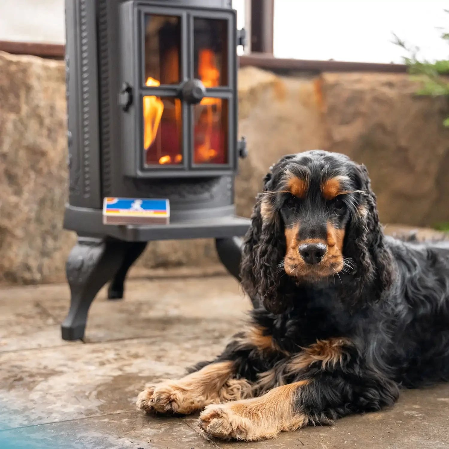 Carl Bioethanol Fireplace - Cast Iron