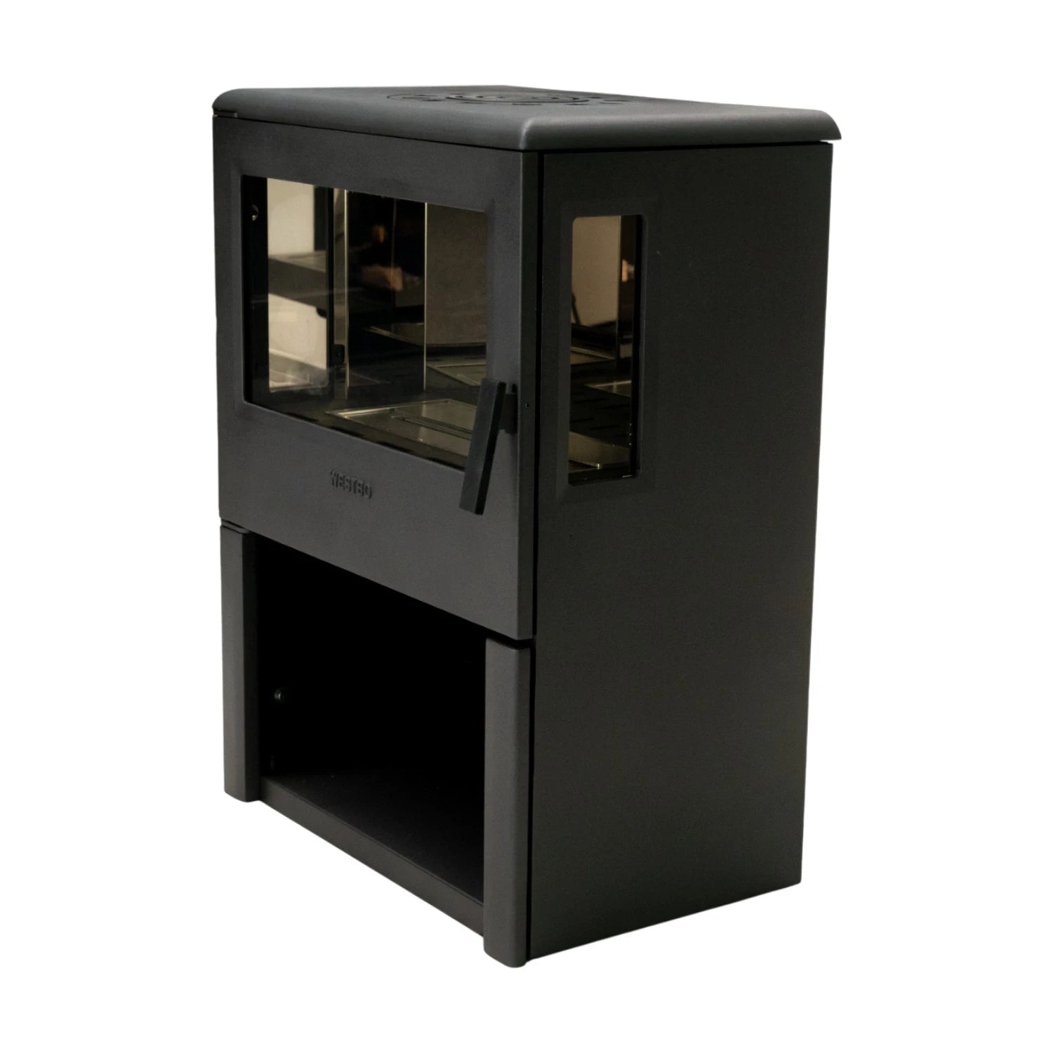 Nobel 75 – Freestanding Bioethanol Fireplace in Cast Iron