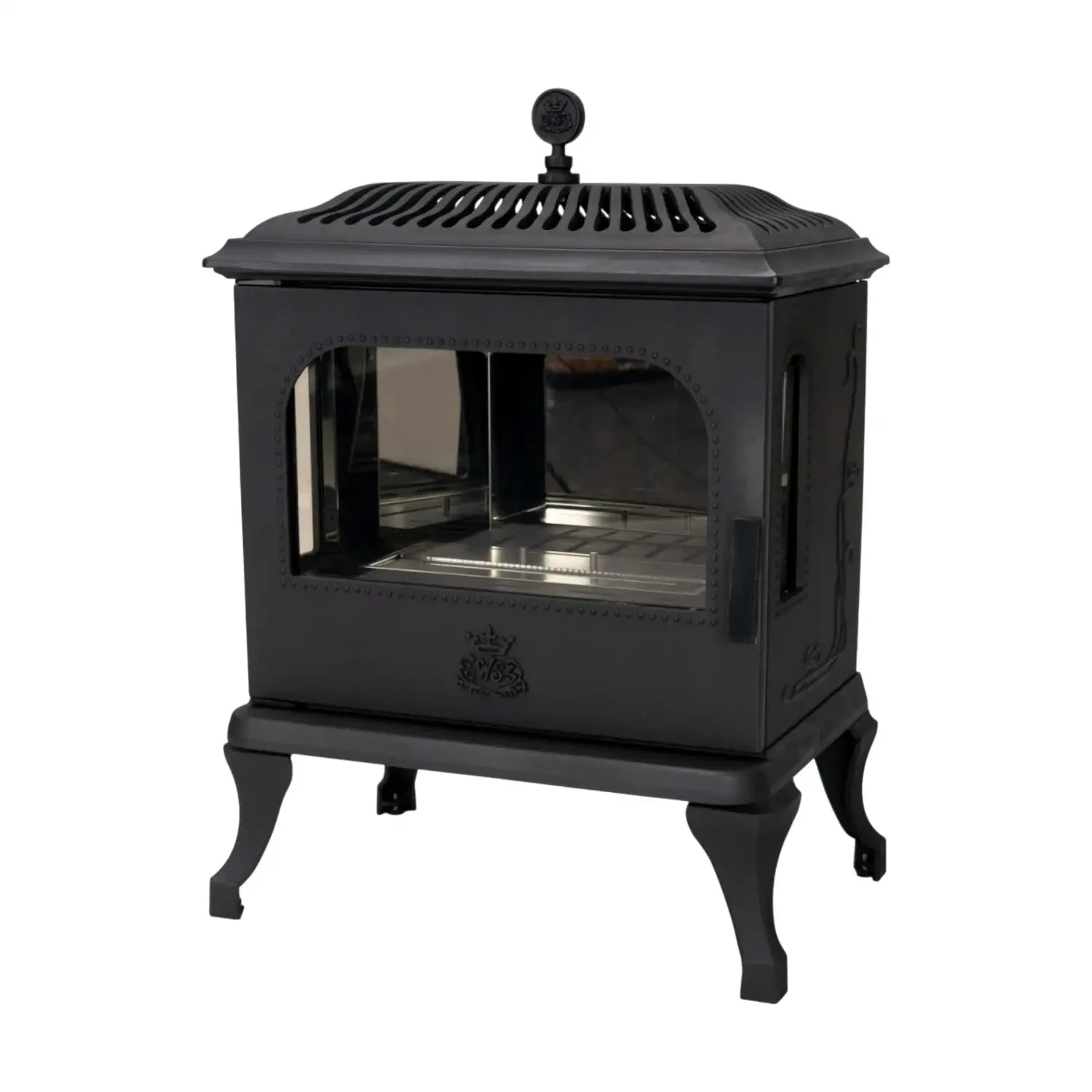 Victoria 85 - Freestanding Bioethanol Fireplace in Cast Iron