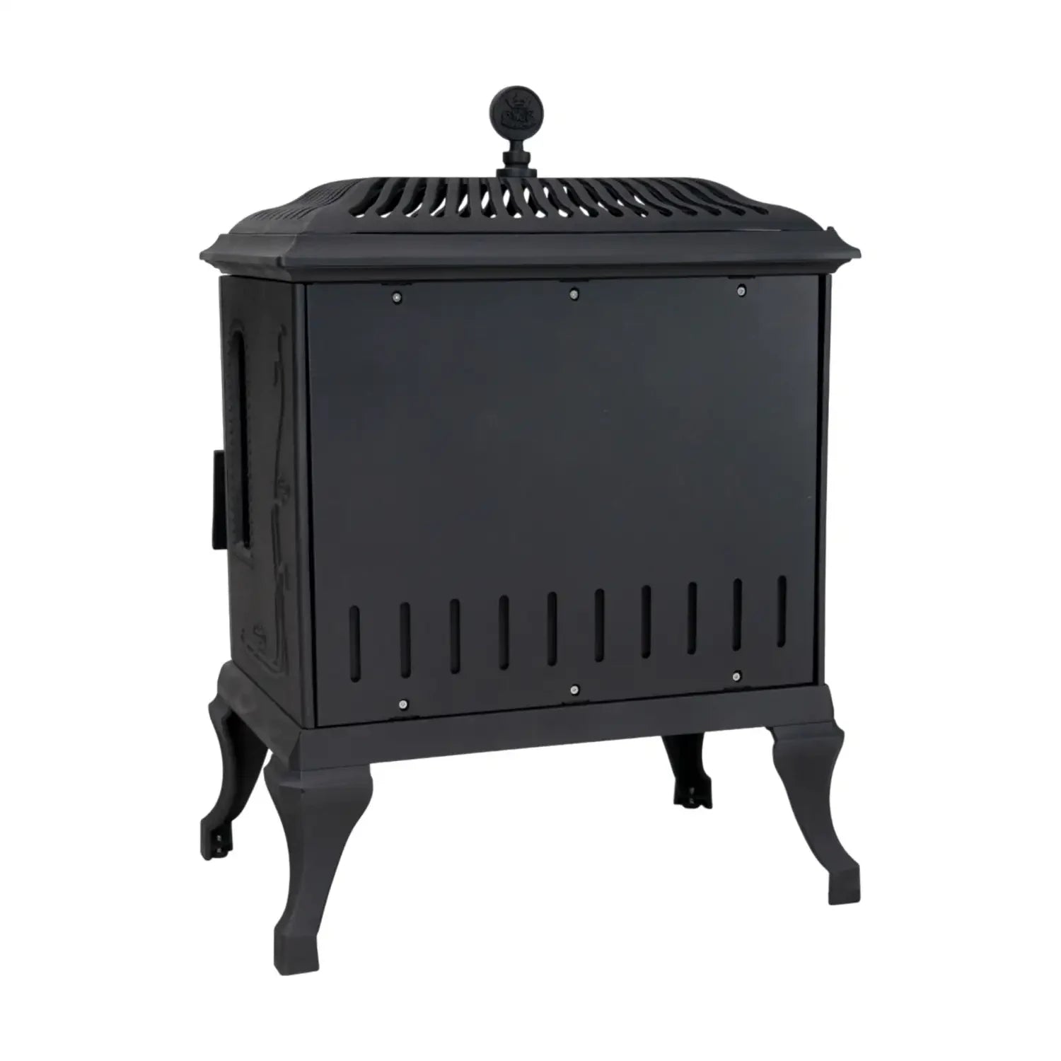 Victoria 85 - Freestanding Bioethanol Fireplace in Cast Iron